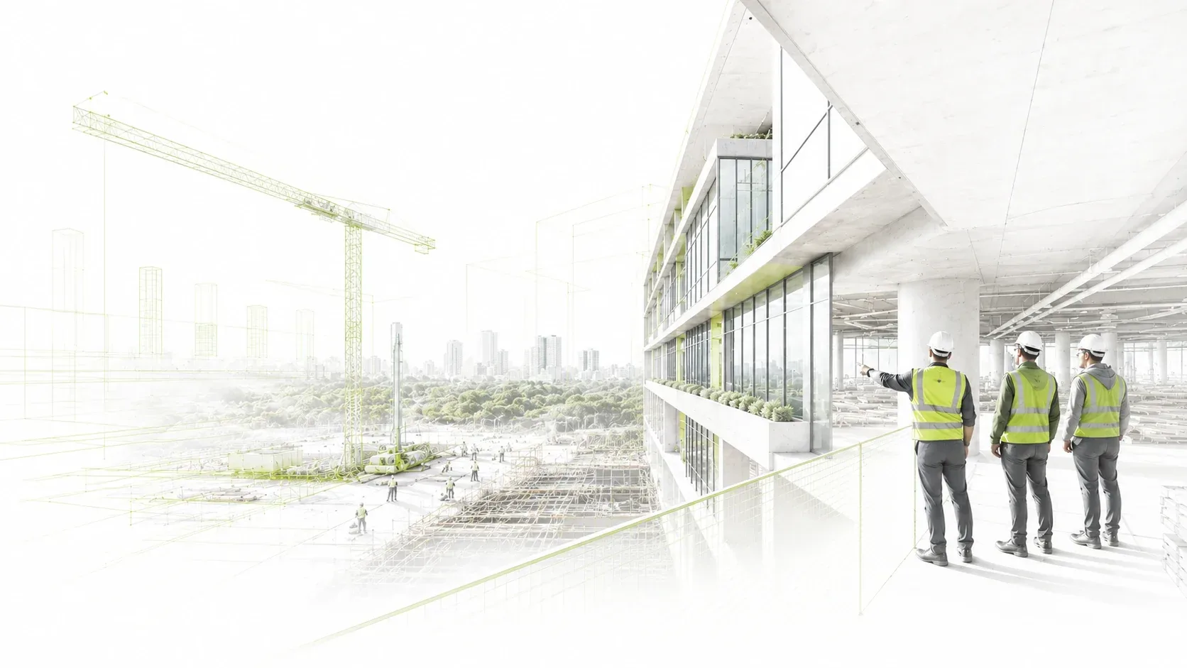 Execução de obra com sistema construtivo industrializado